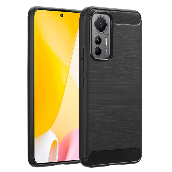 imoshion Brushed Backcover Xiaomi 12 Lite - Zwart