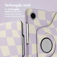 imoshion 360° Draaibare Design Bookcase Samsung Galaxy Tab A9 8.7 inch - Dancing Cubes