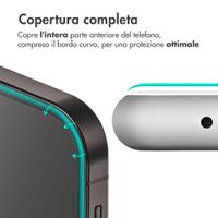 Accezz Gehard Glas Full Cover Screenprotector Apple iPhone 14 Pro / 15 / 16