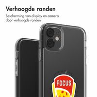 Clear Backcover Apple iPhone 11 - Focus '07