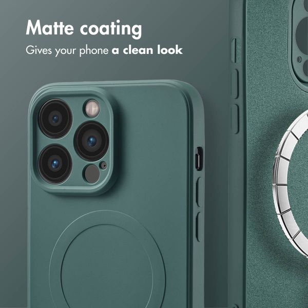 imoshion Colour Back Cover with MagSafe Apple iPhone 14 Pro - Dark Green