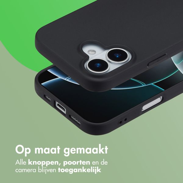 imoshion Color Backcover Apple iPhone 17 - Zwart