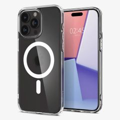 Spigen Ultra Hybrid Backcover MagSafe Apple iPhone 15 Pro - Frost Clear