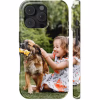 Ontwerp je eigen tough case met MagSafe Apple iPhone 16 Pro Max - Wit