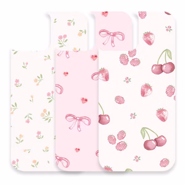 Holdit Print Pack Apple iPhone 13 / 14 / 15 - Pink Breeze