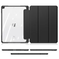Dux Ducis Toby Bookcase Apple iPad 6 (2018) 9.7 inch / iPad 5 (2017) 9.7 inch - Zwart