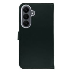Selencia Genuine Leather Book Case Samsung Galaxy S26 FE - Green