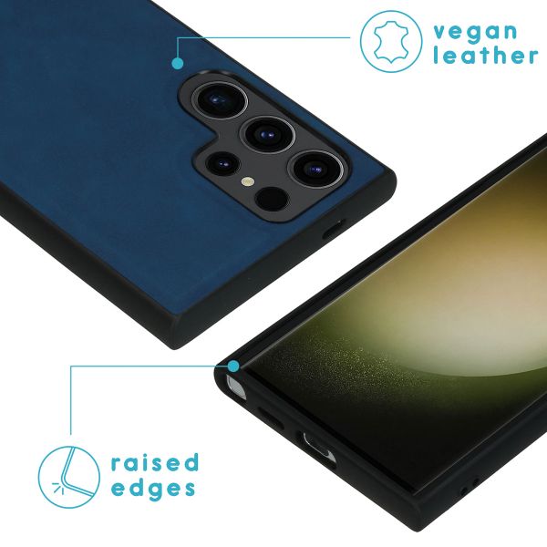 imoshion Uitneembare 2-in-1 Luxe Bookcase Samsung Galaxy S24 Ultra - Blauw