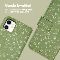 imoshion Design Bookcase iPhone 11 - Green Flowers