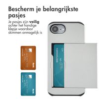 imoshion Backcover met pasjeshouder iPhone 16e - Grijs