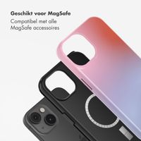Selencia Vivid Backcover met MagSafe Apple iPhone 14 - Gradient Soft Blush