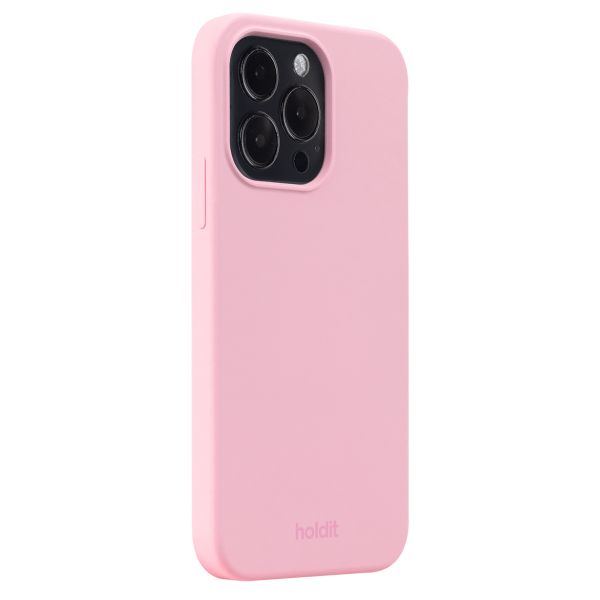 Holdit Silicone Case iPhone 14 Pro - Pink