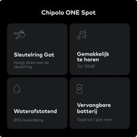 Chipolo Spot Bundle - GPS tracker voor iOS - 2x tag & 1x card - Zwart