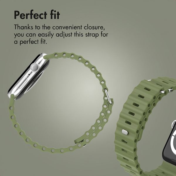 Accezz Ocean band Apple Watch | 38/40/41/42 mm - Khaki