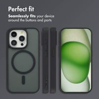 imoshion Colour Guard Back Cover with MagSafe Apple iPhone 15 Pro - Black