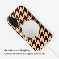 Selencia Vivid Backcover met MagSafe Apple iPhone 17 - Pied-de-Poule