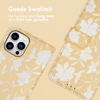 imoshion Design Bookcase iPhone 12 (Pro) - Yellow Flowers