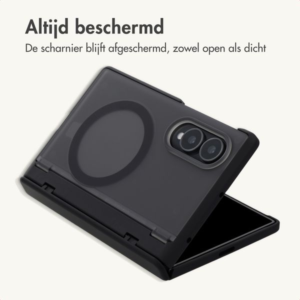 imoshion Frosted Backcover met MagSafe en Stand Samsung Galaxy Z Fold 8 - Zwart