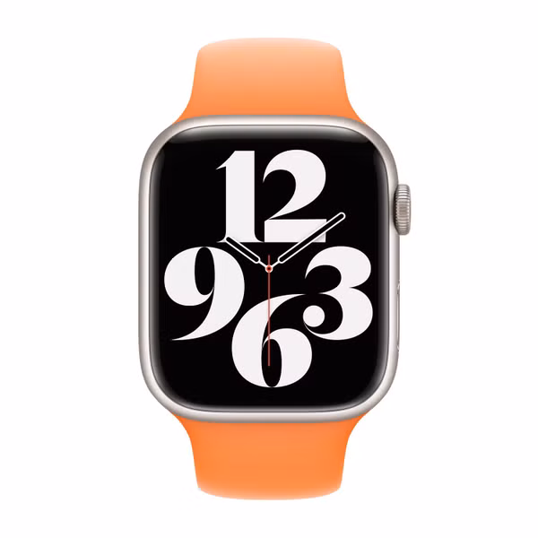 Apple Nike Sport Band Apple Watch Series 1 - 9 / SE (38/40/41 mm) | Series 10 / 11 (42 mm) - Bright Orange