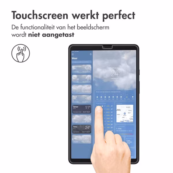 imoshion Gehard glas screenprotector Samsung Galaxy Tab A11 / A9 8.7 inch