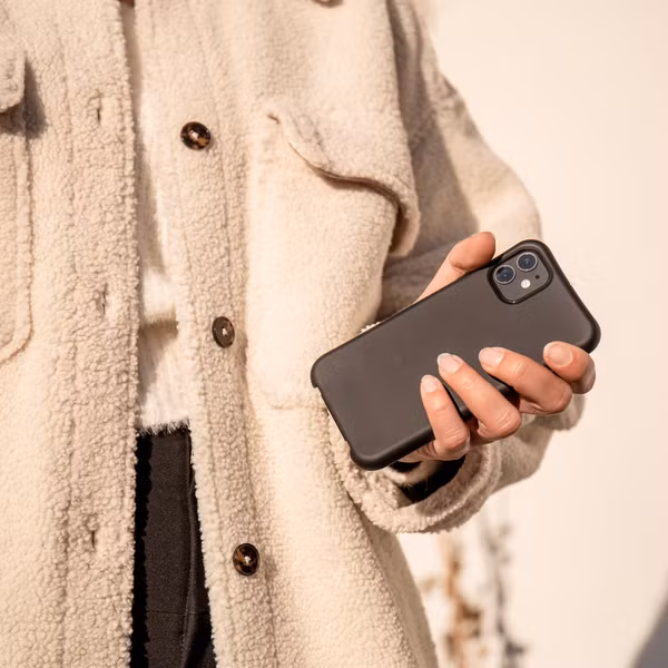 imoshion Color Backcover met afneembaar koord met MagSafe Samsung Galaxy S26 - Zwart