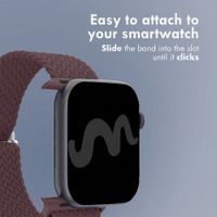 imoshion Woven nylon strap Apple Watch | 38/40/41/42 mm - Burgundy