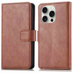 imoshion Luxury Bookcase Apple iPhone 16 Pro Max - Brown