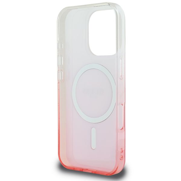 Guess MagSafe IML Glitter Gradient Case iPhone 16 Pro Max - Pink