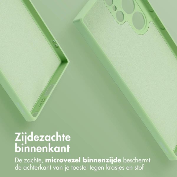 imoshion Color Backcover met MagSafe Samsung Galaxy S24 Ultra - Groen