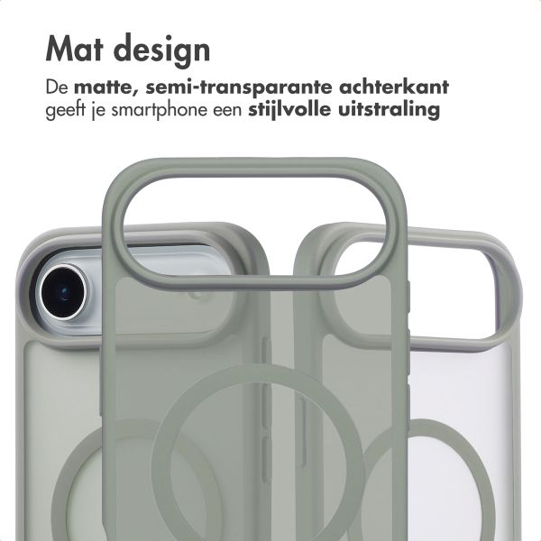 imoshion Color Guard Backcover met MagSafe Apple iPhone Air - Grijs