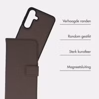 imoshion Uitneembare 2-in-1 Luxe Bookcase Samsung Galaxy S26 - Bruin