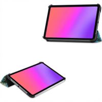 imoshion Design Trifold Bookcase Apple iPad Mini 7 (2024) / iPad Mini 6 (2021) - Green Plant