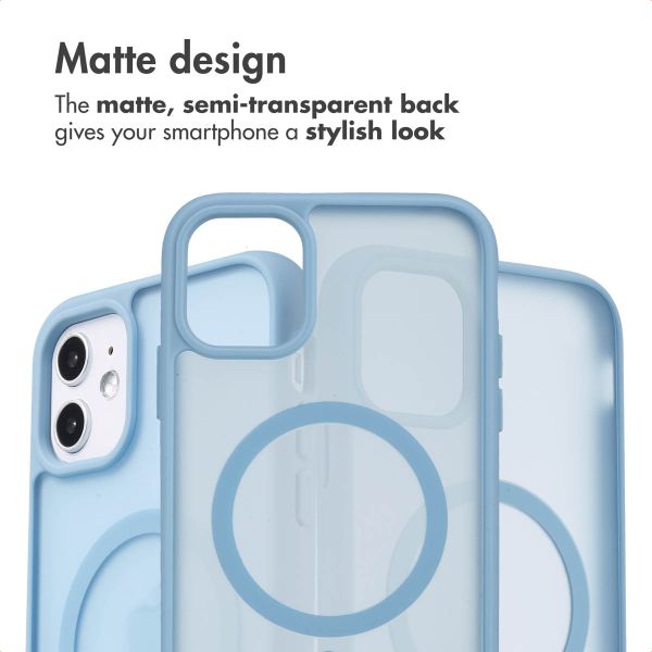 imoshion Colour Guard Back Cover with MagSafe Apple iPhone 11 - Light blue