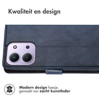 imoshion Luxe Bookcase Xiaomi Redmi 15C (5G) - Donkerblauw