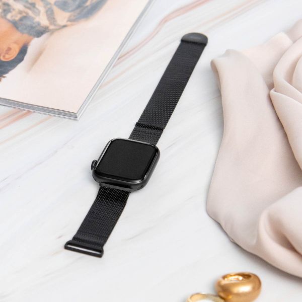 imoshion Milanese magnetic band Apple Watch | 44/45/46/49 mm - Size S - Black