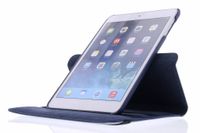 360° Draaibare Bookcase iPad Mini 3 (2014) / Mini 2 (2013) / Mini 1 (2012) - Blauw