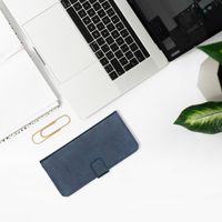 imoshion Luxe Bookcase Samsung Galaxy A01 - Donkerblauw