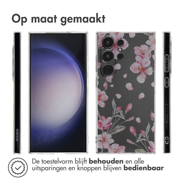 imoshion Design hoesje Samsung Galaxy S24 Ultra - Blossom Watercolor