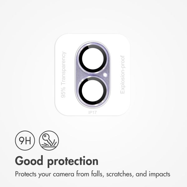 imoshion Camera Protector Glass 2-pack Apple iPhone 17 - Lavender