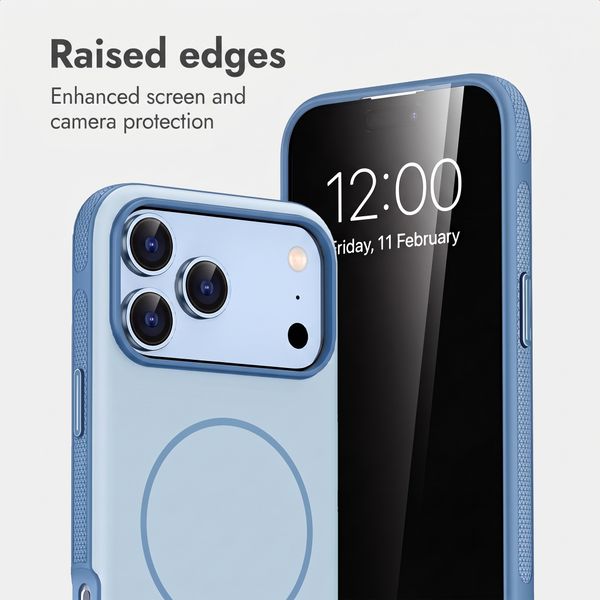 imoshion Colour Case with Thin MagSafe Ring Apple iPhone 18 Pro / 17 Pro - Light Blue