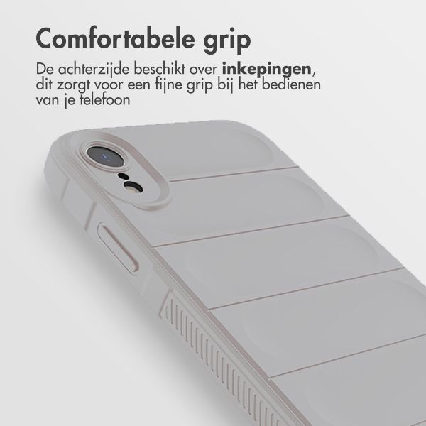 imoshion EasyGrip Backcover iPhone Xr - Grijs