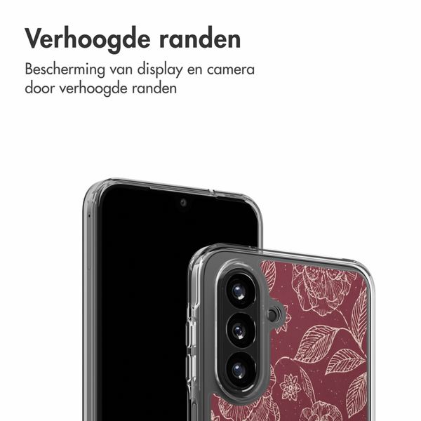 imoshion Design hoesje Samsung Galaxy A18 (4G) / A17 (4G/5G) - Deep Rose