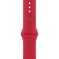 Apple Sport Band Apple Watch Series 1 t/m 9 / SE (38/40/41 mm) | Series 10 / 11 (42 mm) - (Product) Red