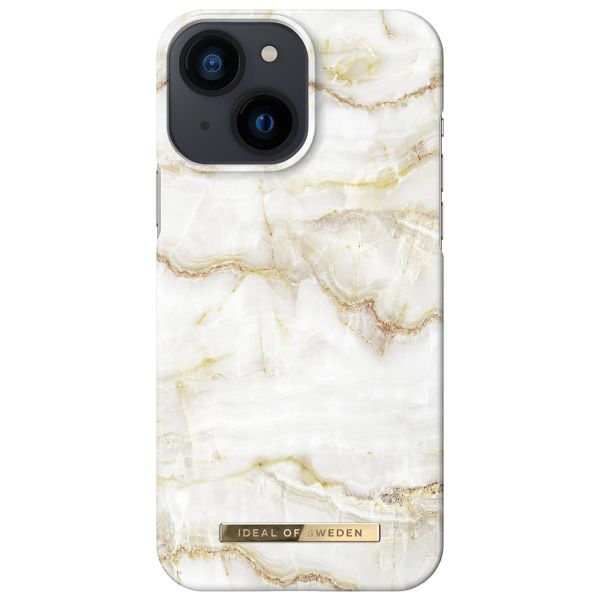 iDeal of Sweden Fashion Backcover iPhone 13 Mini - Golden Pearl Marble