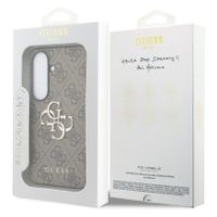 Guess 4G Metal Logo Backcover Samsung Galaxy S26 - Bruin