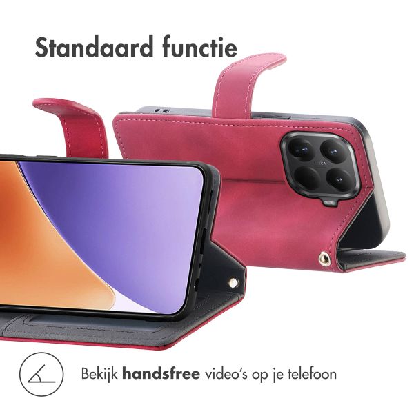 imoshion Bookcase met koord Xiaomi 15T Pro - Rood