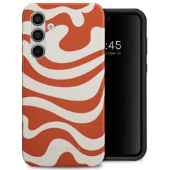 Selencia Vivid Backcover Samsung Galaxy A55 - Dream Swirl Orange