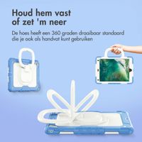 imoshion Rugged Kidsproof Backcover Apple iPad 6 (2018) 9.7 inch / iPad 5 (2017) 9.7 inch / Air 2 (2014)/Air 1 (2013) - Blauw