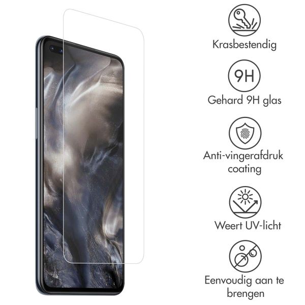Accezz Gehard Glas Screenprotector OnePlus Nord