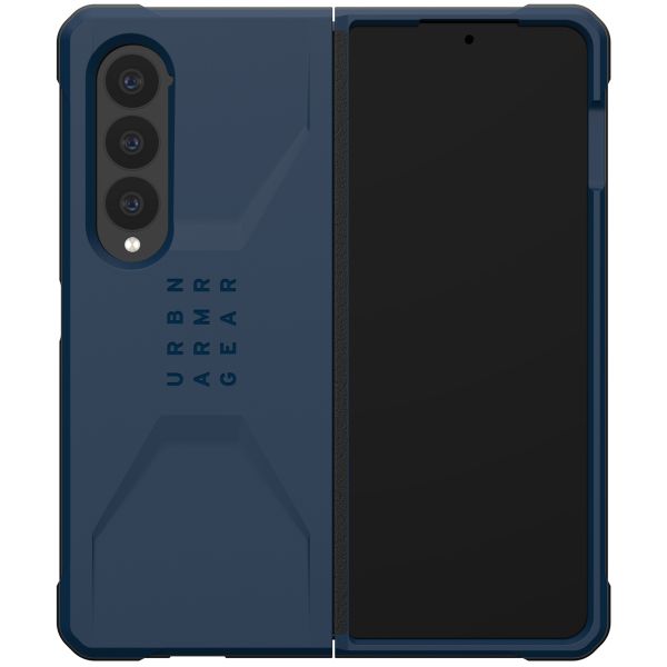 UAG Civilian Backcover Samsung Galaxy Z Fold 4 - Blauw